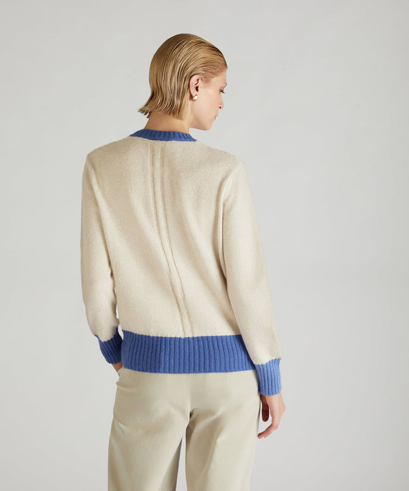 Slowear Girocollo over in lana e Angora Promozione