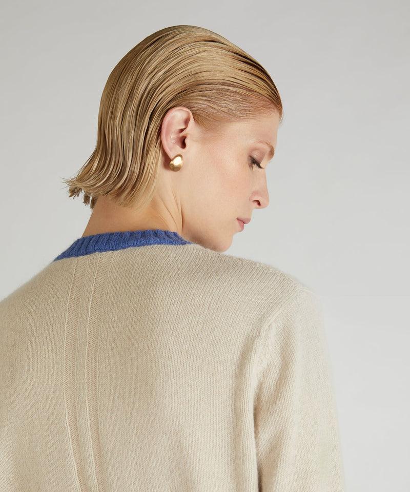 Slowear Girocollo over in lana e Angora Promozione