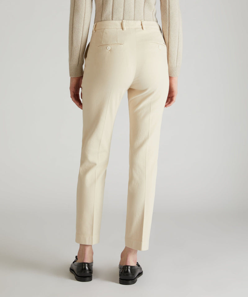 Slowear Pantalone slim fit in drill di cotone Spedizione Gratuita