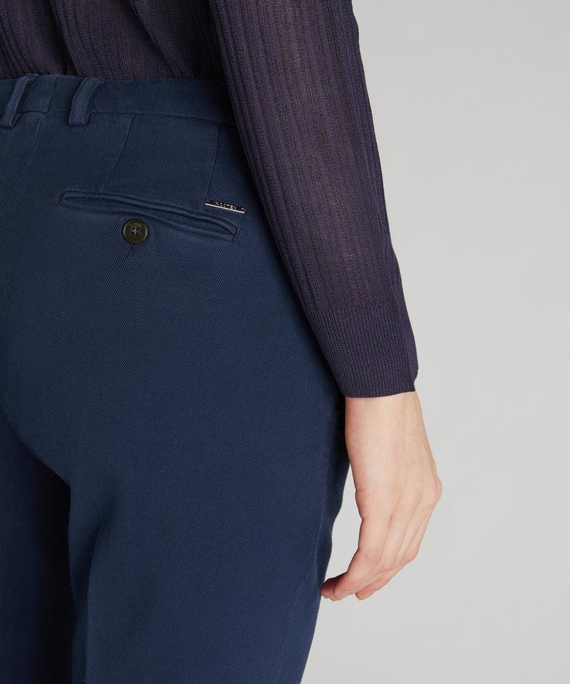 Slowear Pantalone slim fit in drill di cotone Fino al 60% di sconto