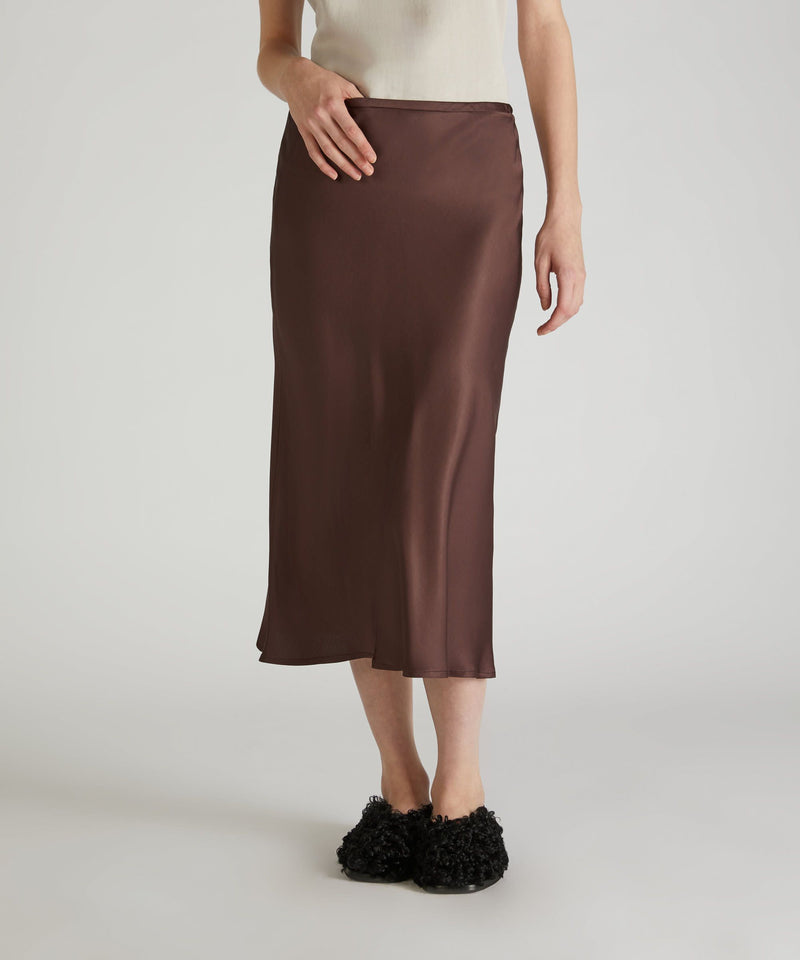 Slowear Gonna in raso di viscosa Soddisfazione Garantita