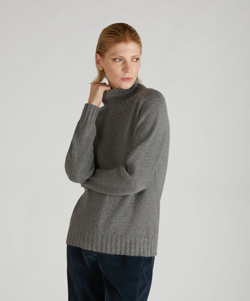 Slowear Dolcevita regular fit in lana e Angora Negozi Online