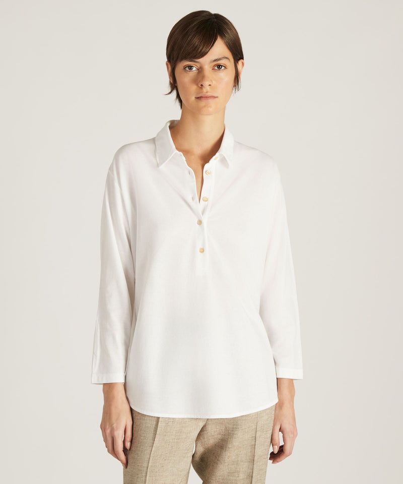 Slowear Polo regular fit in IceCotton organico Affare Del Giorno