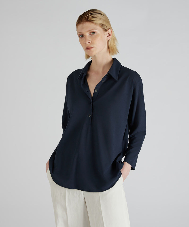Slowear Polo regular fit in IceCotton organico Sottocosto