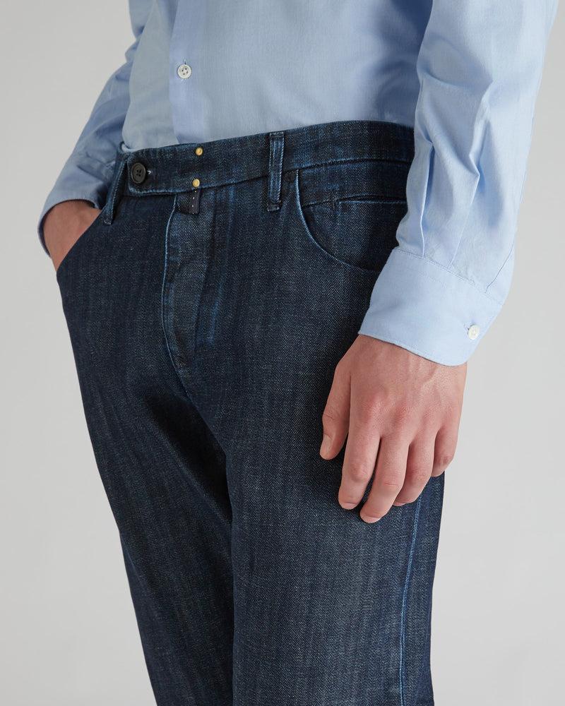 Slowear Pantalone sartoriale in denim Vendita Calda