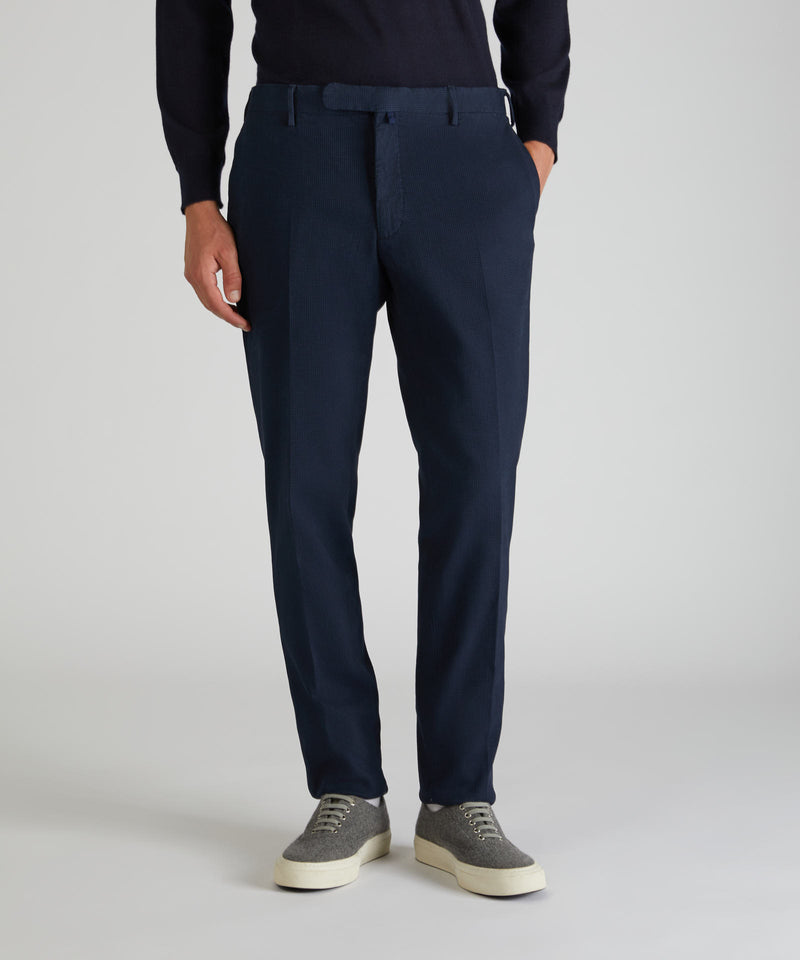 Slowear Pantalone slim fit in cotone Vendita Economica