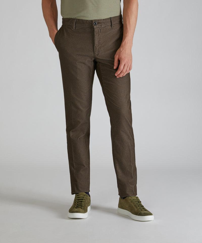 Slowear Pantalone slim fit in fustagno di cotone Negozio