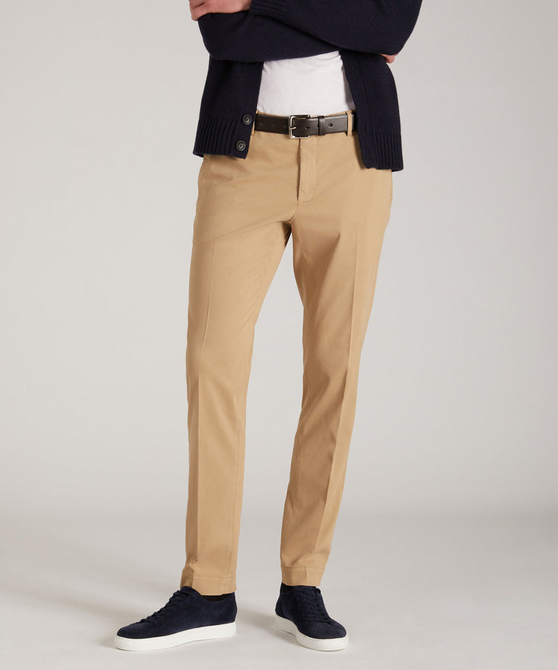 Slowear Pantalone tapered fit in tricocell certificato Moda