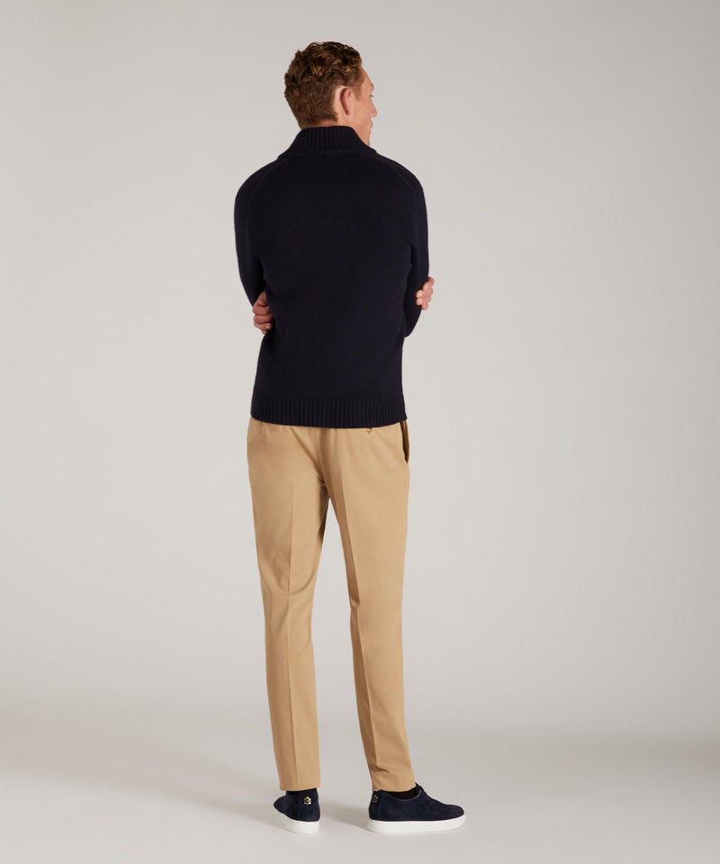 Slowear Pantalone tapered fit in tricocell certificato Moda