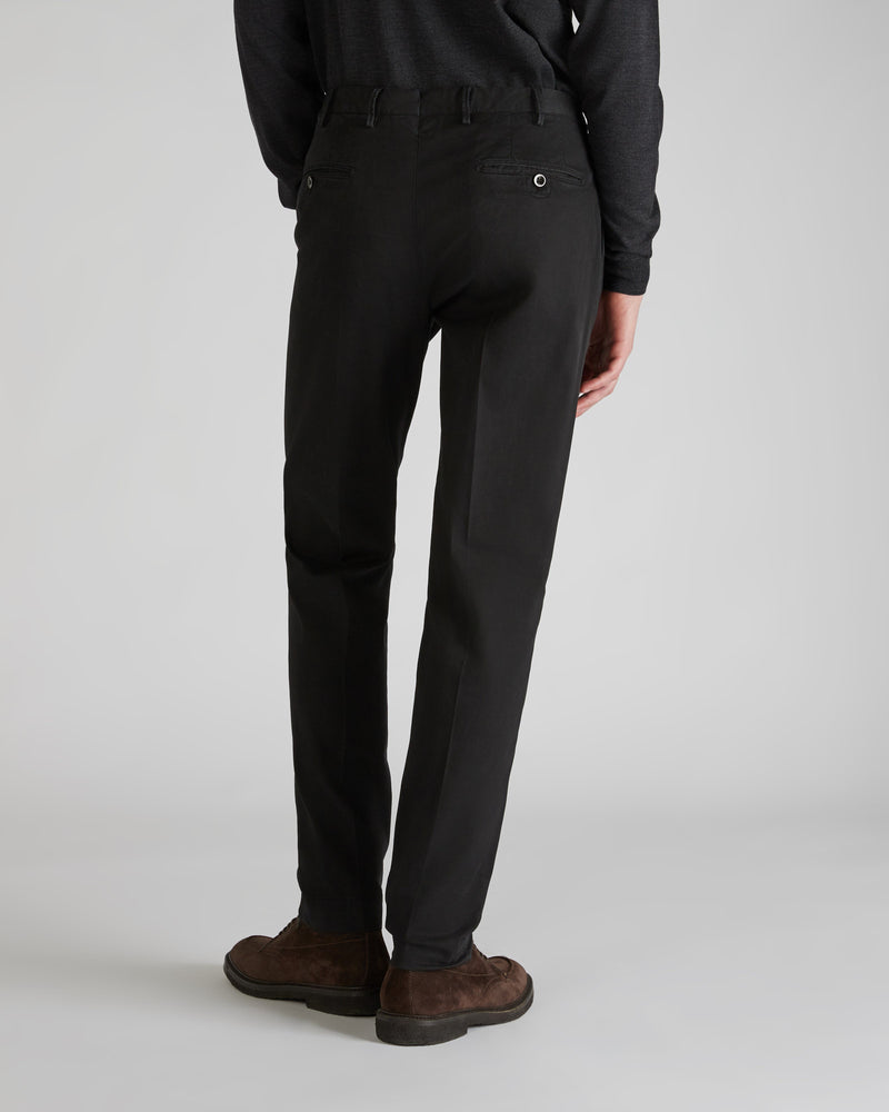 Slowear Pantalone tapered fit in tricocell certificato 2025