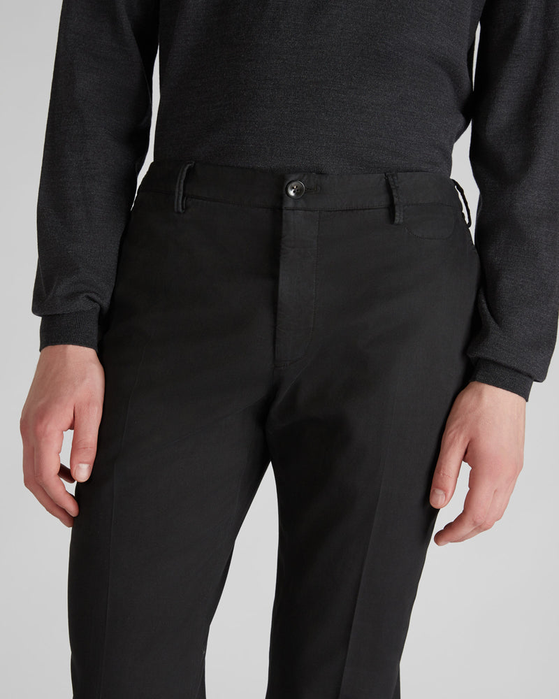 Slowear Pantalone tapered fit in tricocell certificato 2025