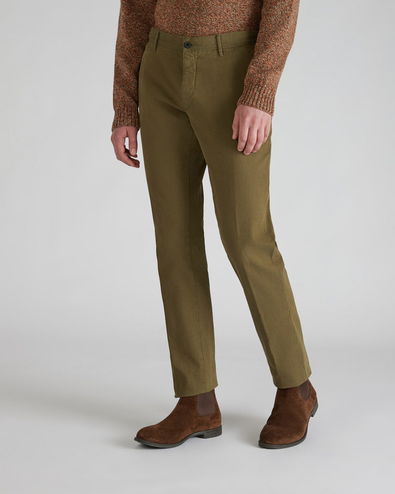 Slowear Pantalone slim fit in cotone stretch Nuovo