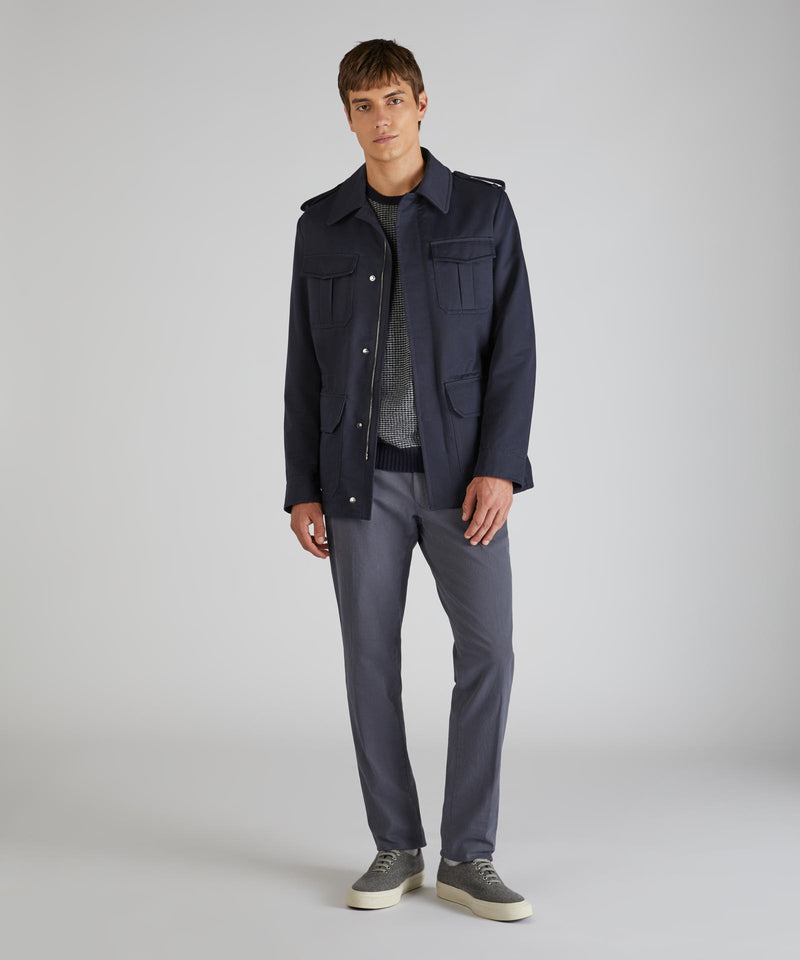 Slowear Pantalone slim fit in cotone stretch Qualità