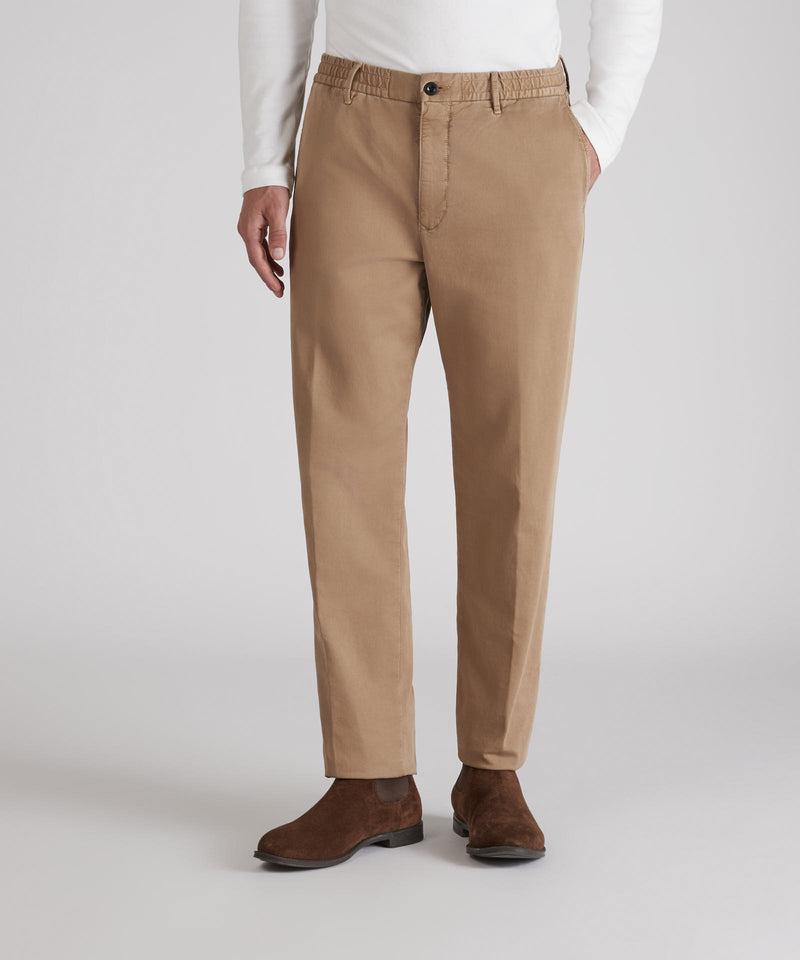 Slowear Pantalone slim fit in raso di cotone Vendita