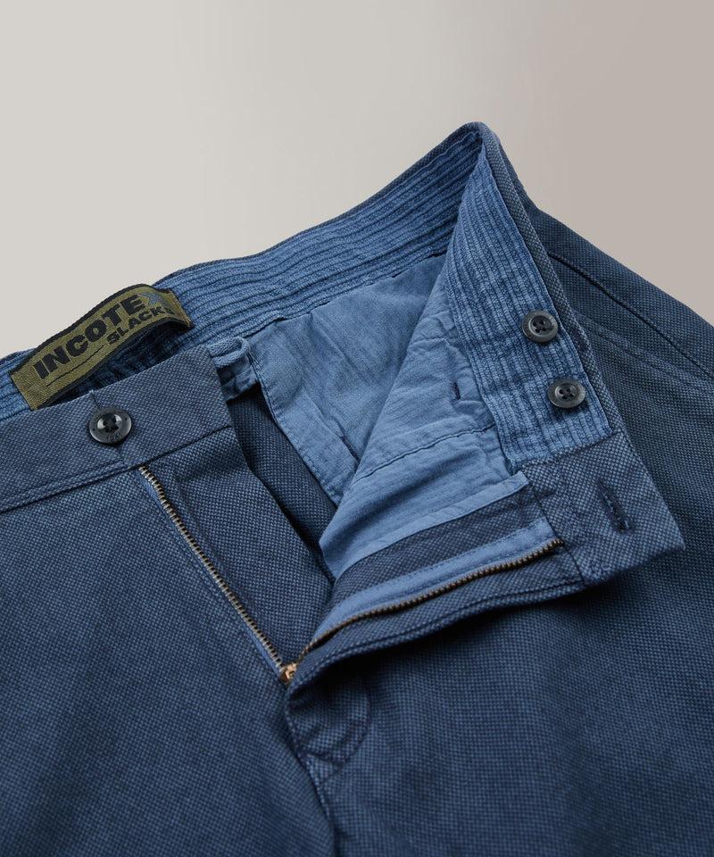 Slowear Pantalone slim fit in cotone microstrutturato Soddisfazione Garantita