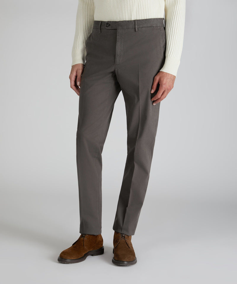 Slowear Pantalone tapered fit in cotone e lyocell Shopping Online