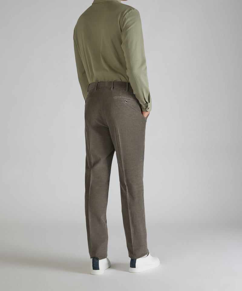 Slowear Pantalone regular fit in velluto Prezzo Ridotto
