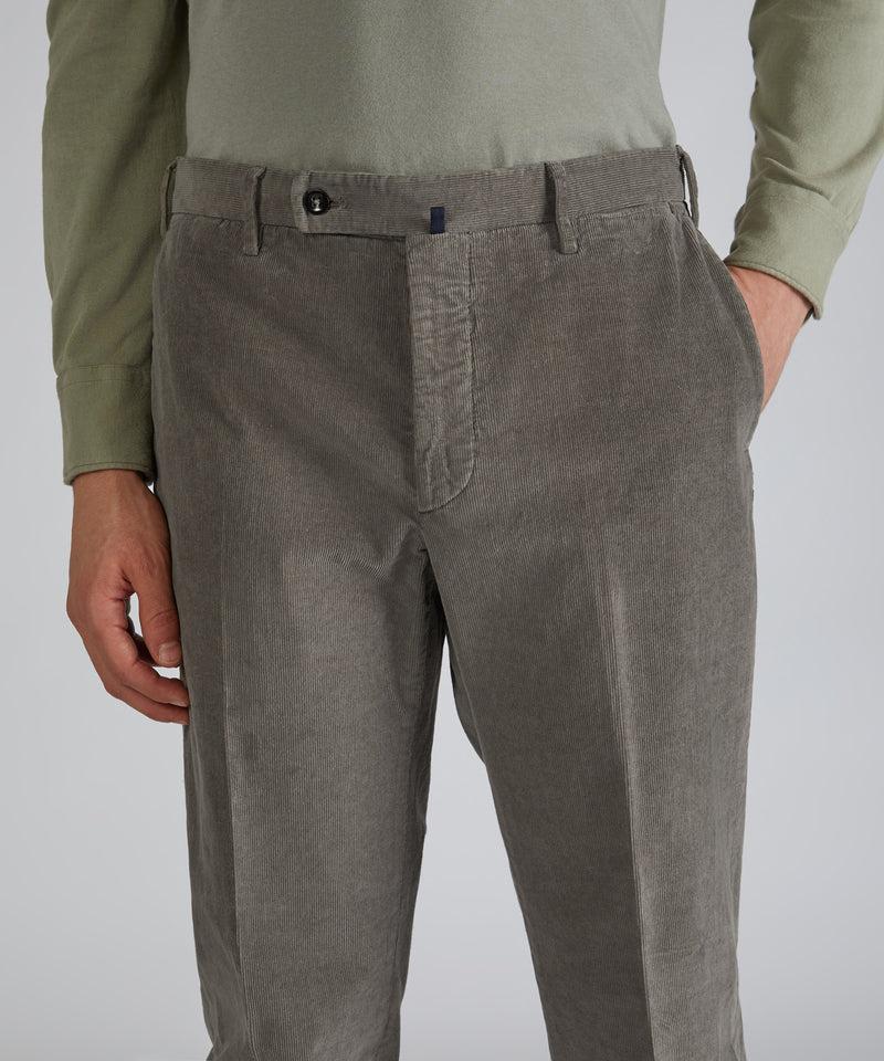 Slowear Pantalone regular fit in velluto Prezzo Ridotto