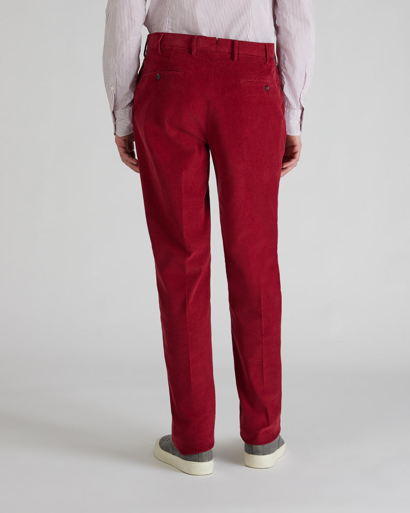 Slowear Pantalone regular fit in velluto a coste Convenienza