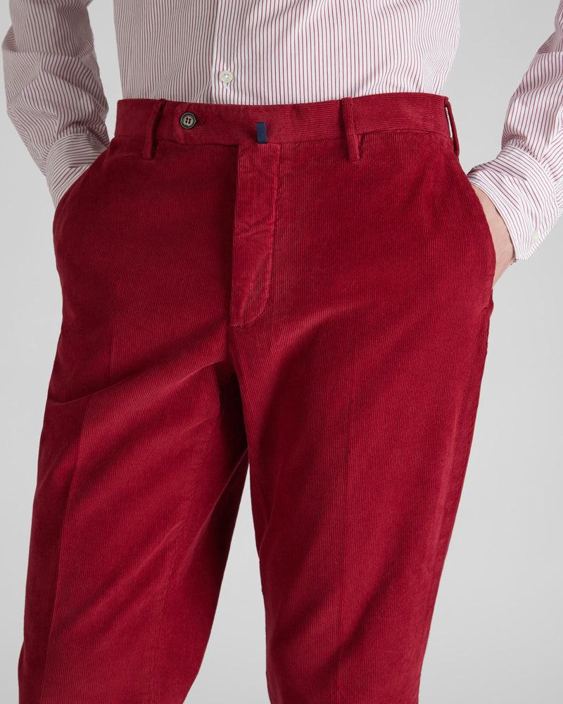 Slowear Pantalone regular fit in velluto a coste Convenienza
