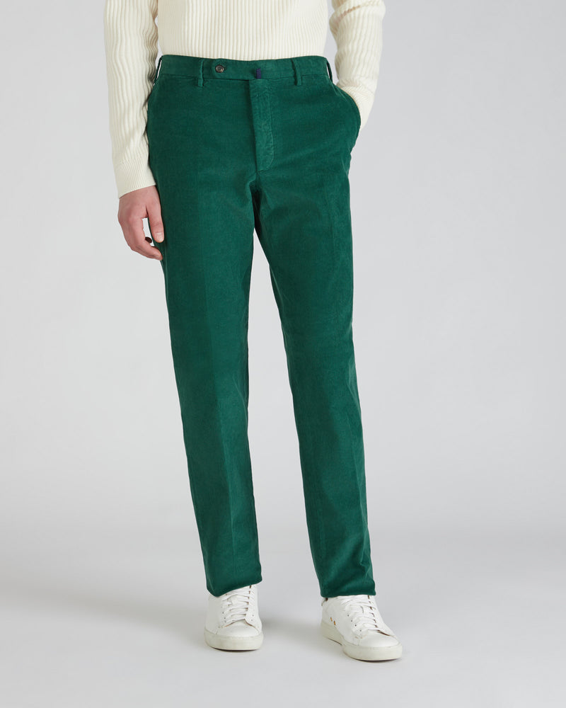 Slowear Pantalone regular fit in velluto a coste Presa