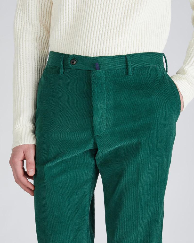 Slowear Pantalone regular fit in velluto a coste Presa