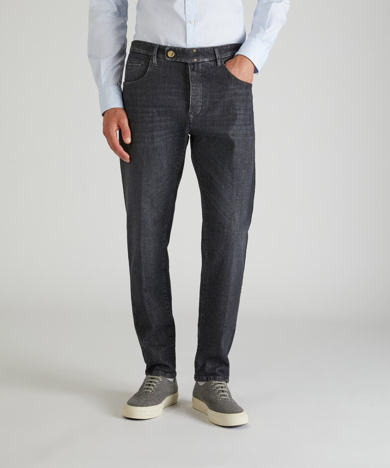 Slowear Pantalone sartoriale in denim stretch Offerta
