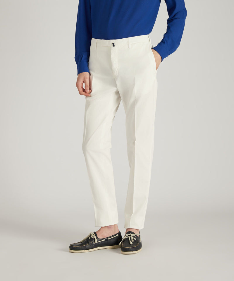 Slowear Pantalone slim fit in cotone certificato Royal Batavia Saldi