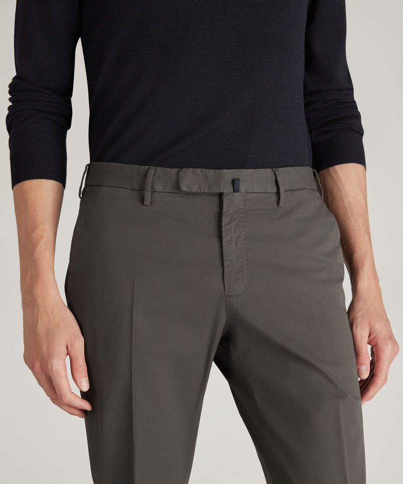 Slowear Pantalone slim fit in cotone certificato Royal Batavia Offerte