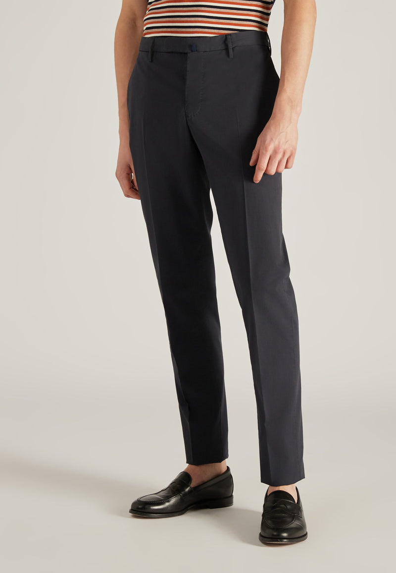 Slowear Pantalone slim fit in cotone certificato Royal Batavia Saldi Di Fabbrica