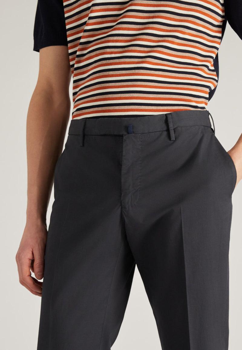 Slowear Pantalone slim fit in cotone certificato Royal Batavia Saldi Di Fabbrica