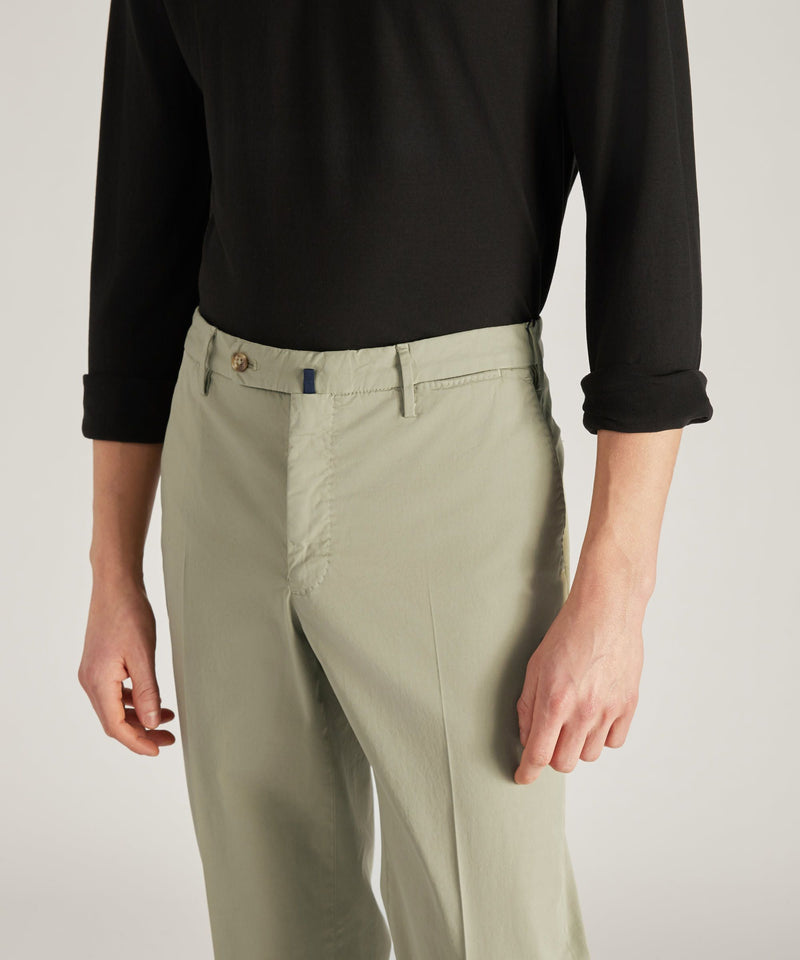 Slowear Pantalone regular fit in cotone certificato Royal Batavia Vendite Flash