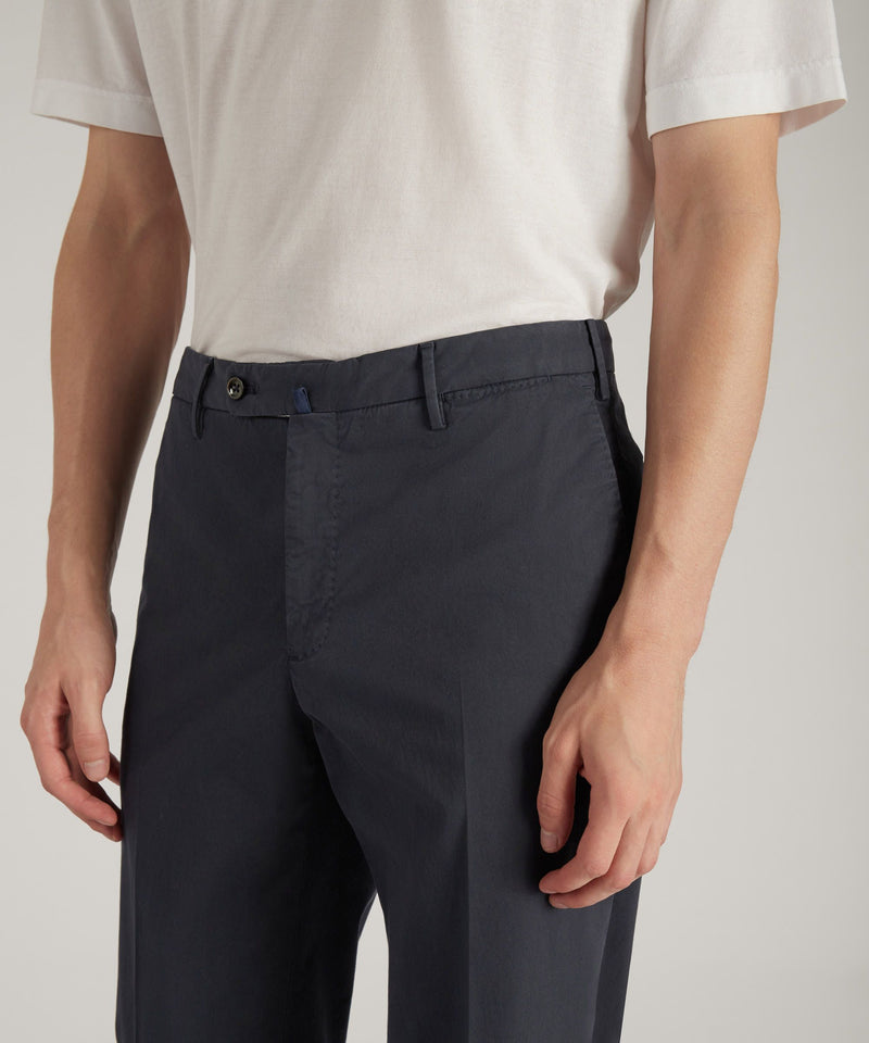 Slowear Pantalone regular fit in cotone certificato Royal Batavia Negozio