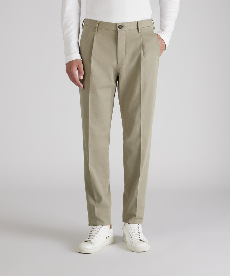 Slowear Pantalone tapered fit in cotone Nuova