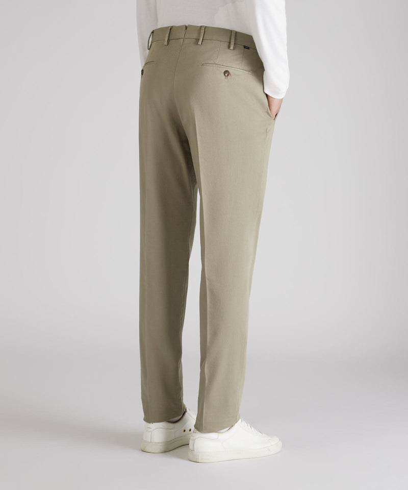 Slowear Pantalone tapered fit in cotone Nuova