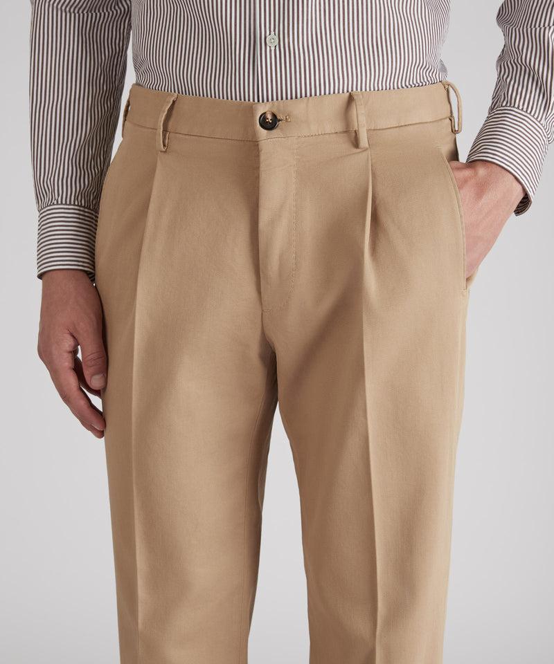 Slowear Pantalone tapered fit in cotone Moda