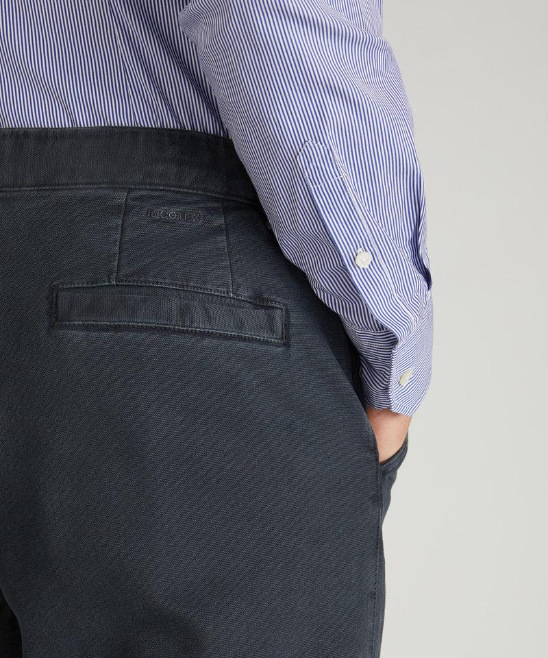 Slowear Pantalone carrot fit in cotone canvas 2025