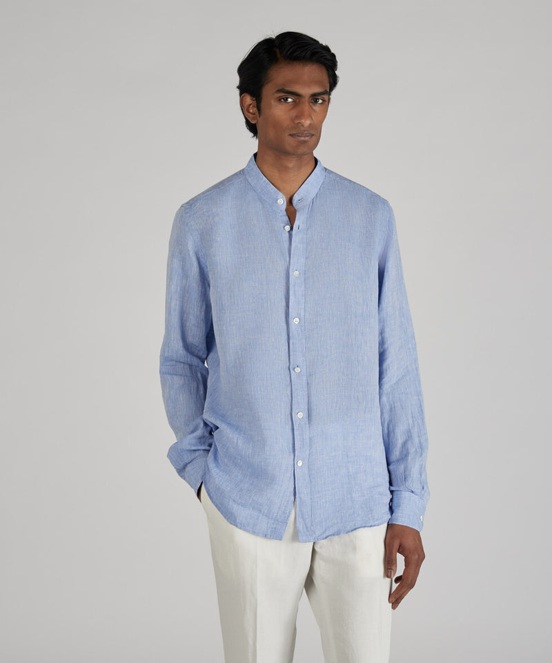 Slowear Camicia regular fit in lino 2025