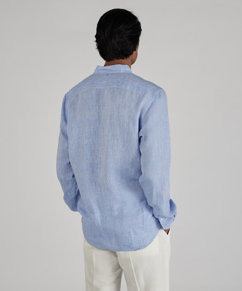 Slowear Camicia regular fit in lino 2025