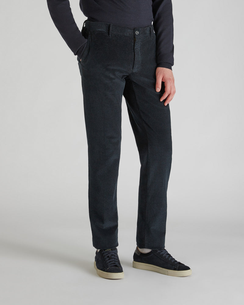 Slowear Pantalone slim fit in velluto Promozione