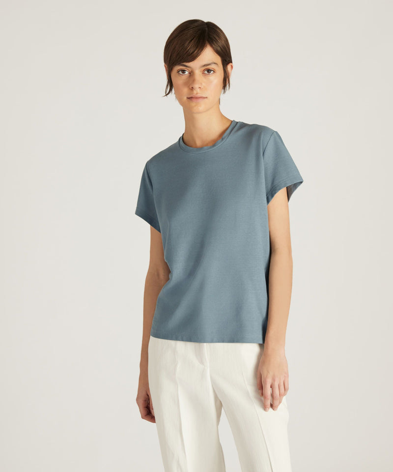 Slowear T-shirt regular fit in IceCotton organico Economico