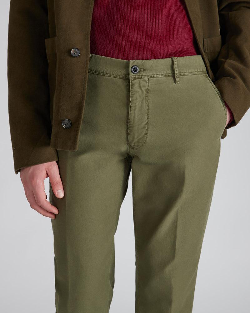 Slowear Pantalone slim fit in Tricochino 2025