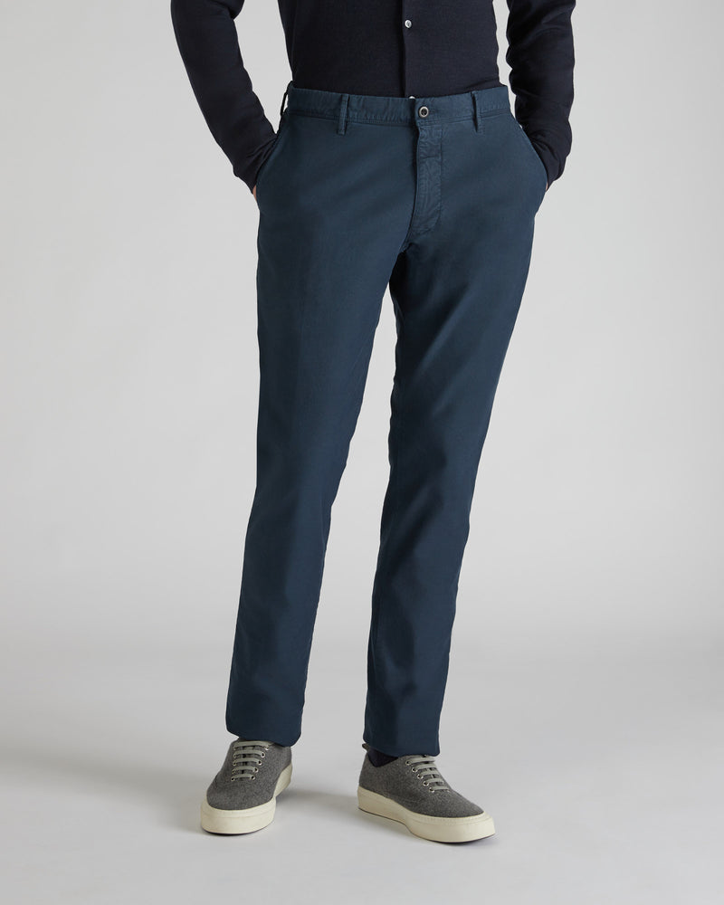 Slowear Pantalone slim fit in Tricochino In Linea