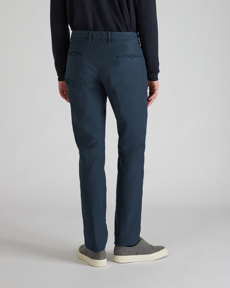 Slowear Pantalone slim fit in Tricochino In Linea