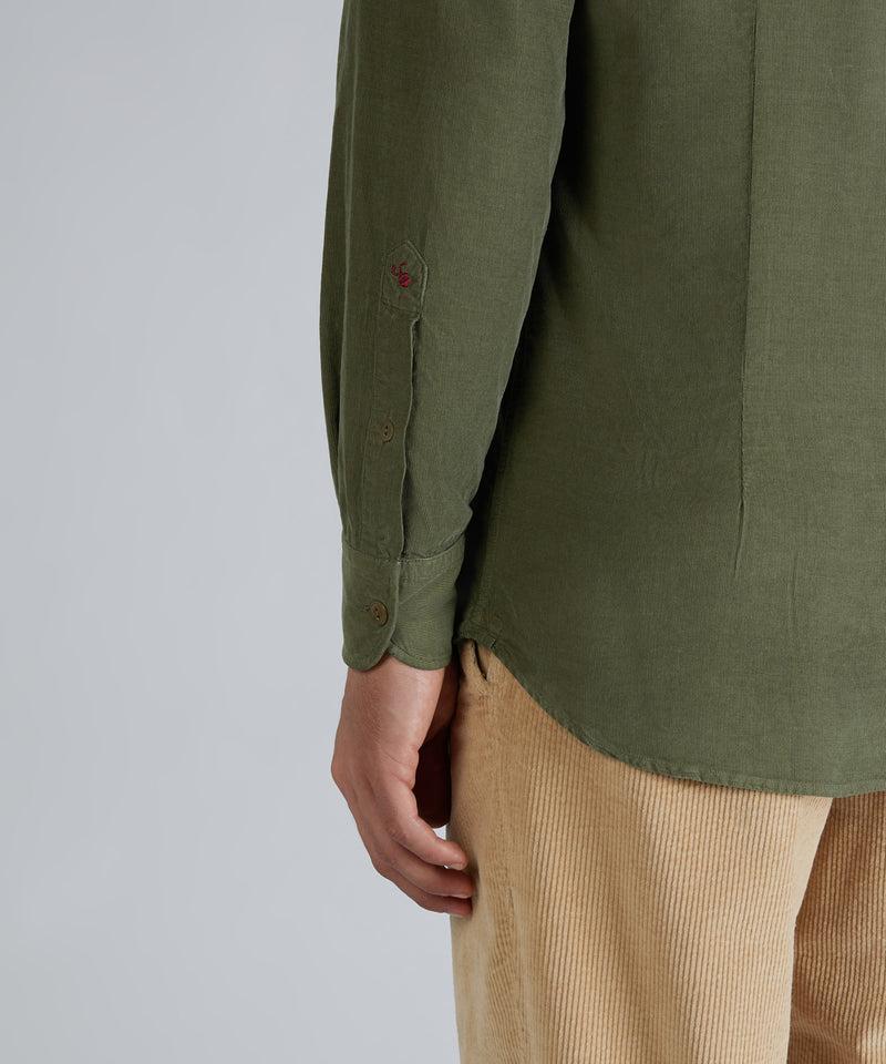 Slowear Camicia slim fit in velluto Spedizione Gratuita