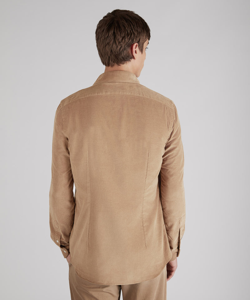 Slowear Camicia in velluto Soddisfazione Garantita