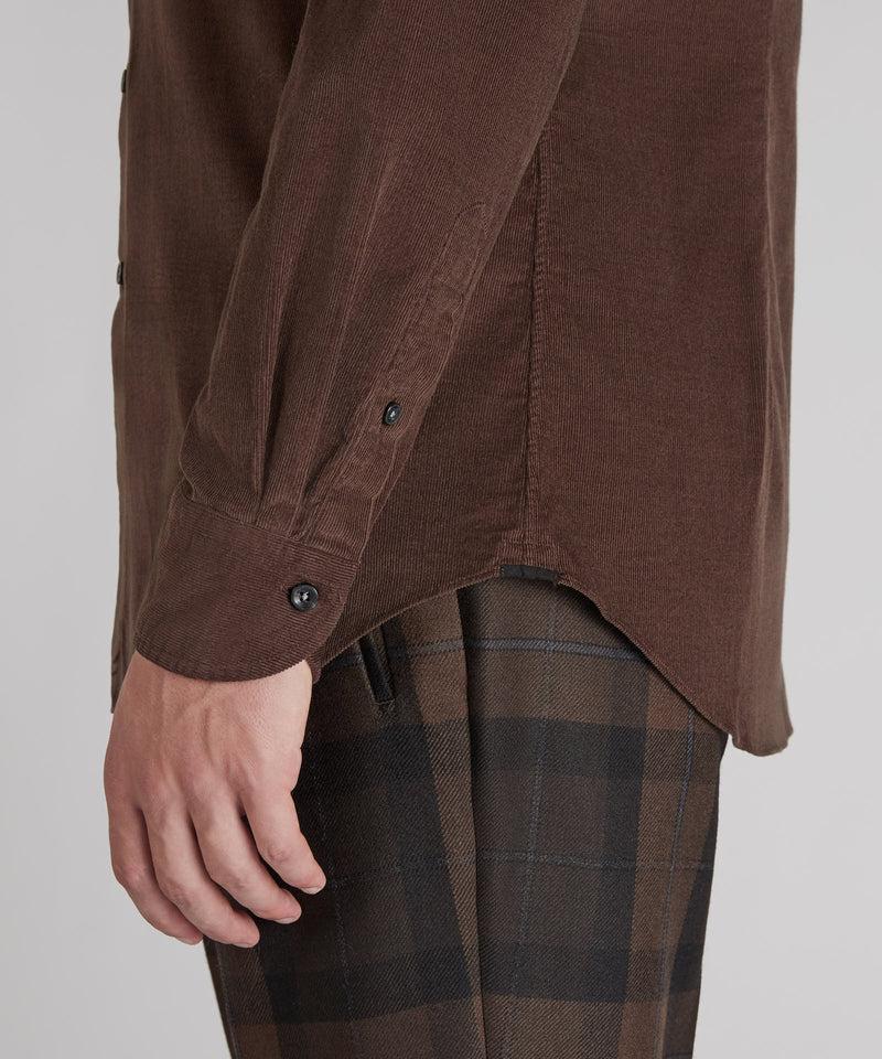 Slowear Camicia in velluto Negozi Online