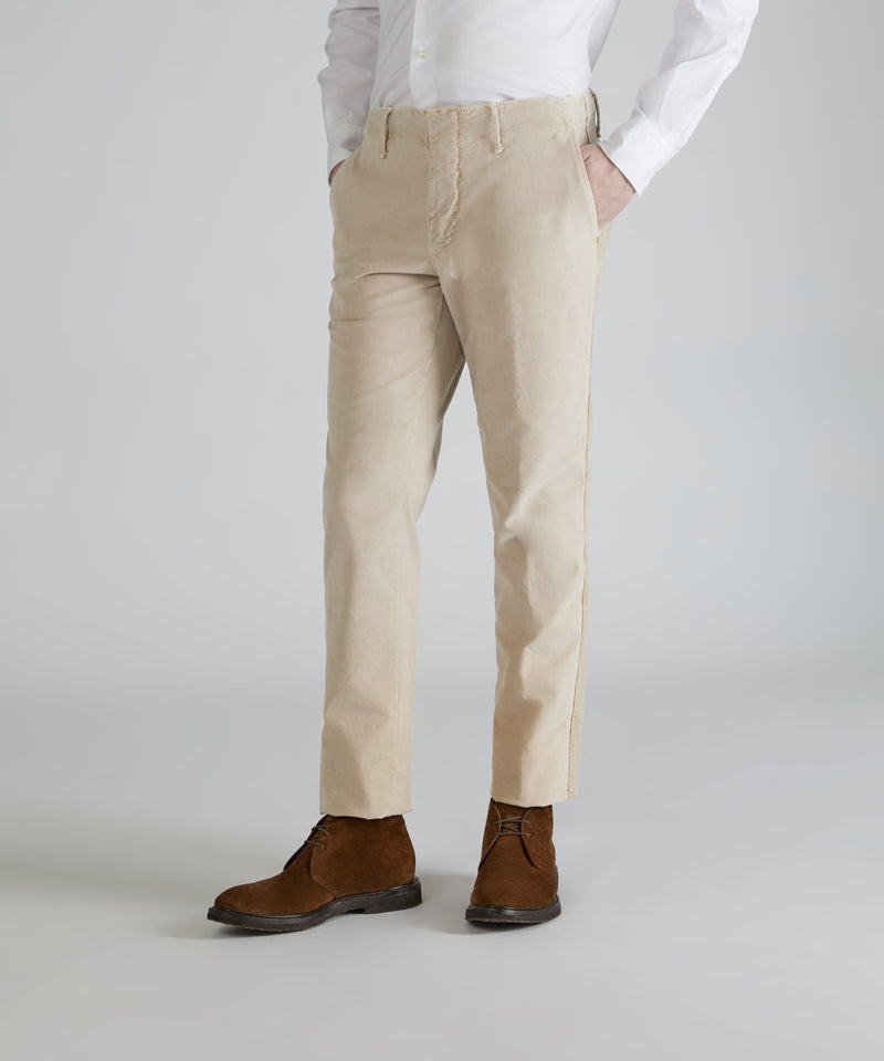 Slowear Pantalone slim fit in tricochino Acquista Ora