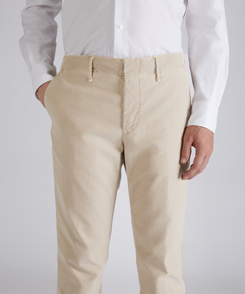 Slowear Pantalone slim fit in tricochino Acquista Ora