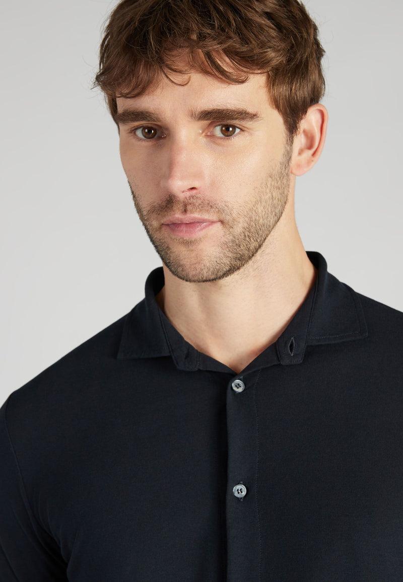 Slowear Camicia slim fit in IceCotton organico Sottocosto